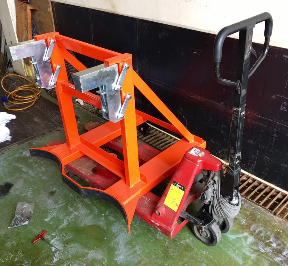 夾桶器實品照片