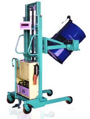 磅秤型電動油桶洩料機