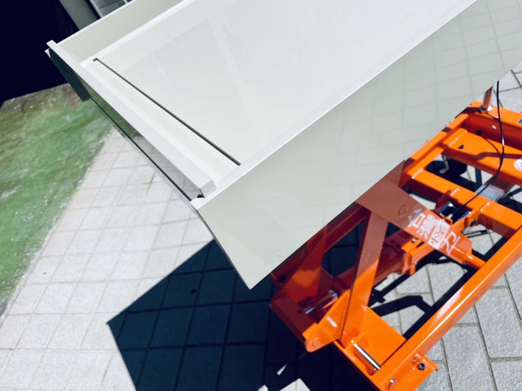 升降台車＋PP耐酸朝天蓋板