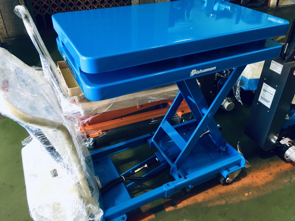 電動升降台車＋墊高檯面2