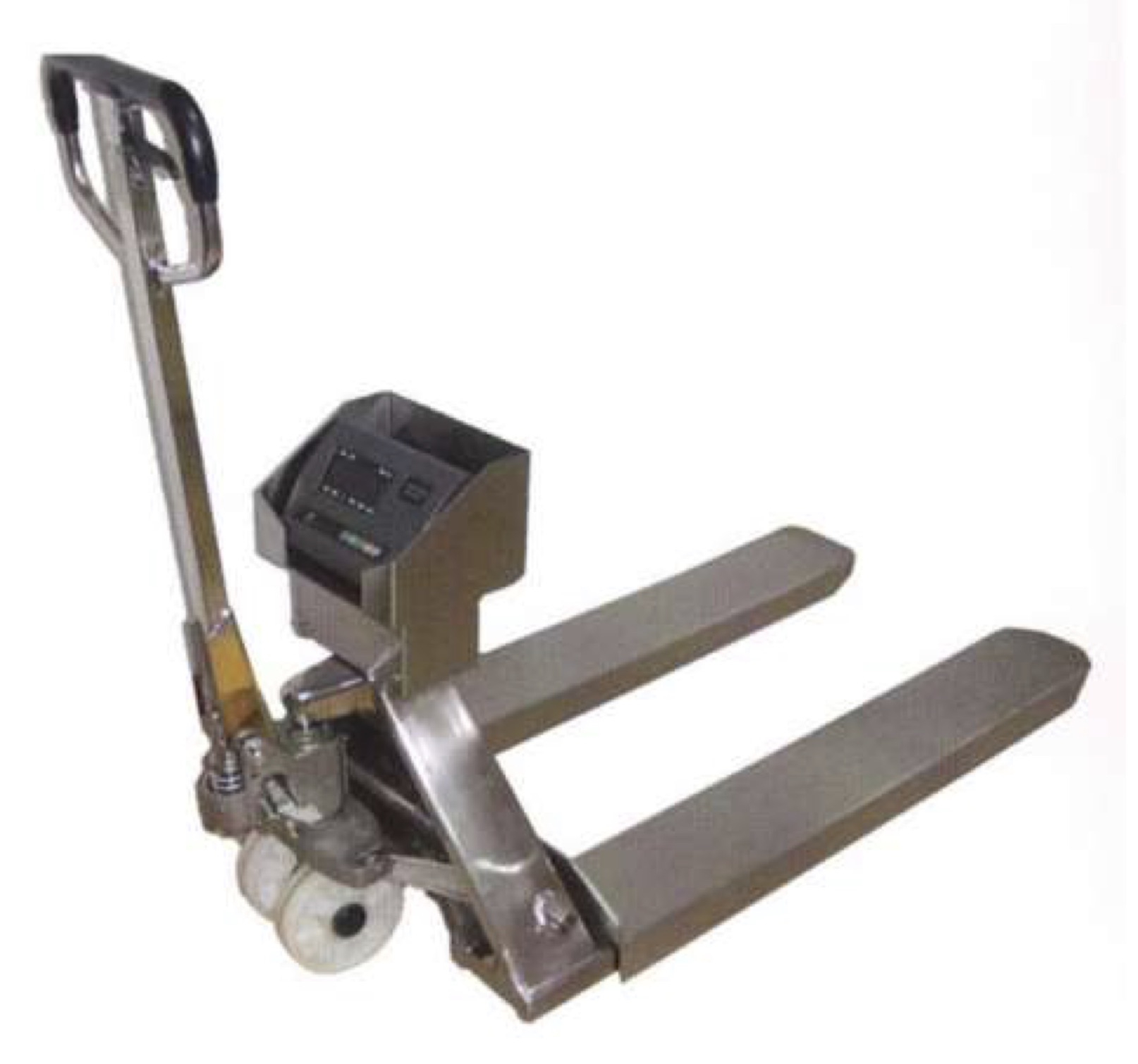 不鏽鋼標準磅秤拖板車（手動）