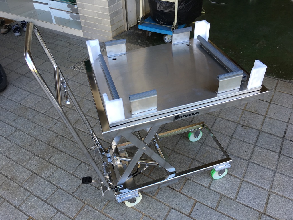 不鏽鋼升降台車特規版本-2