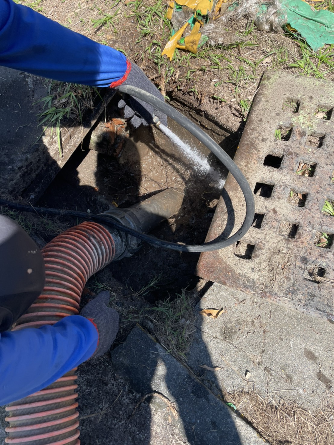 水刀排水溝清淤、管路清洗