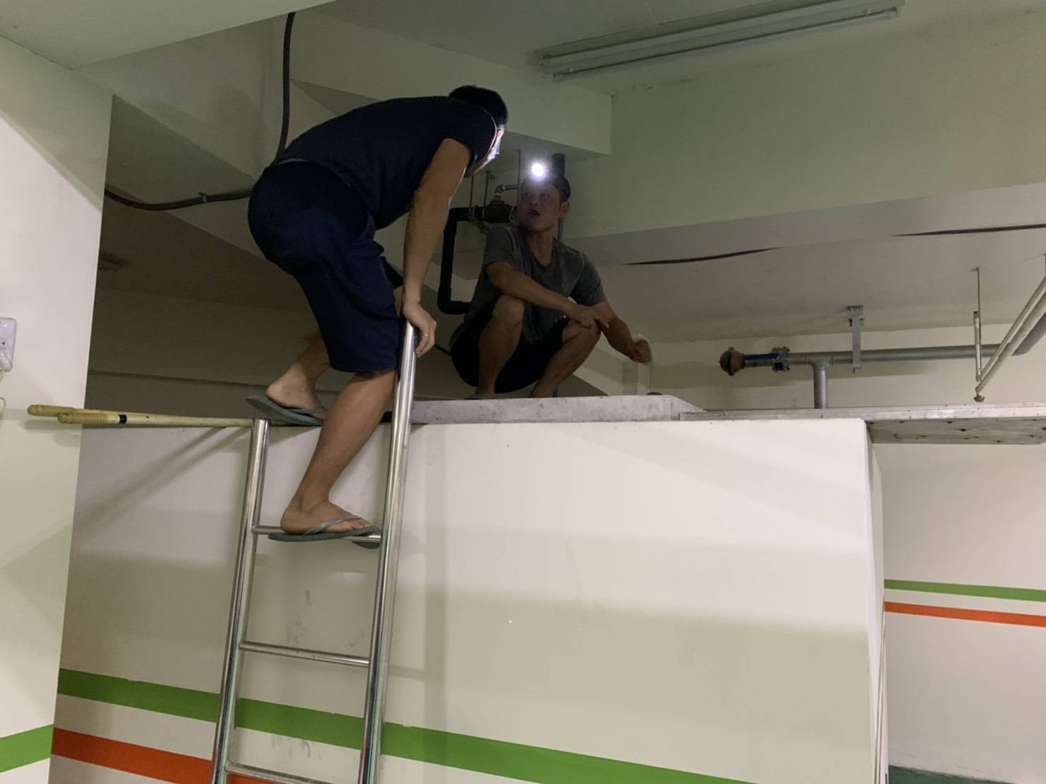 洗水塔、清洗水管、熱水器管路清洗