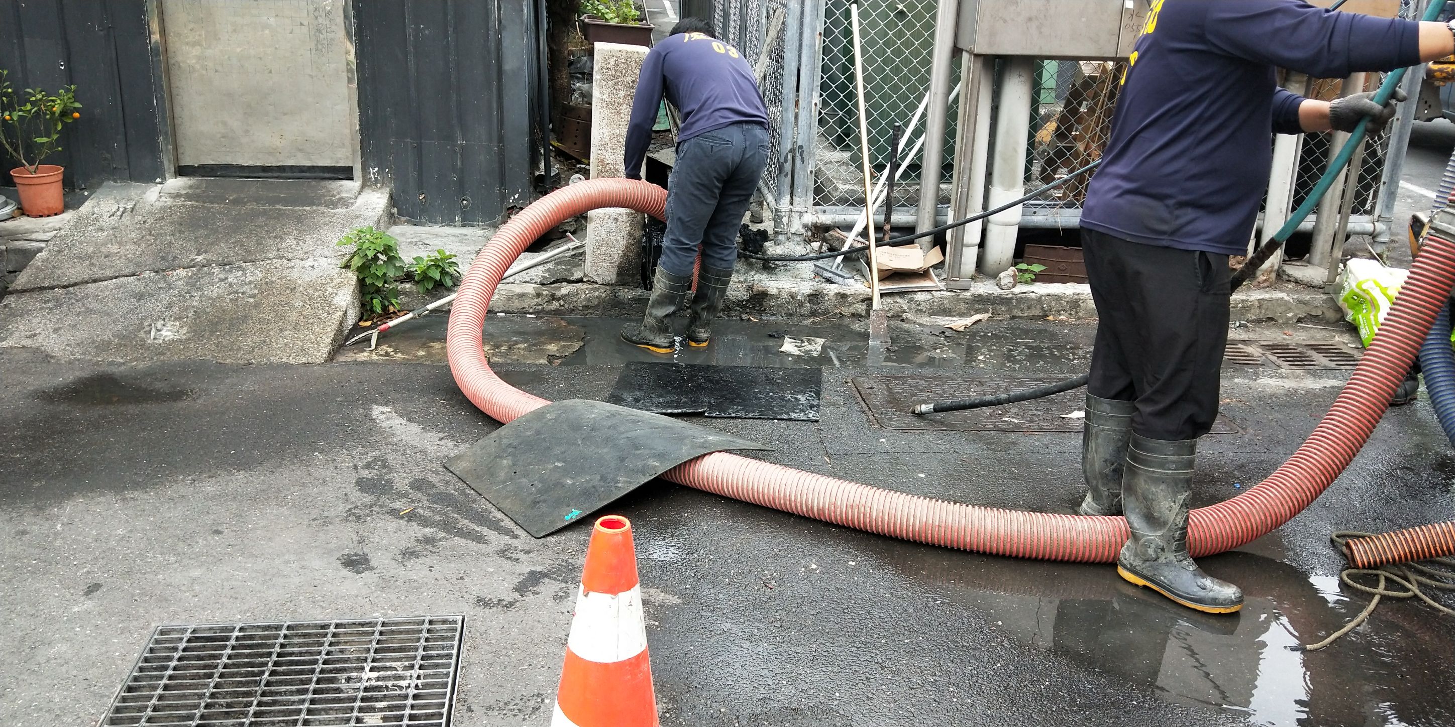 水刀排水溝清淤、管路清洗