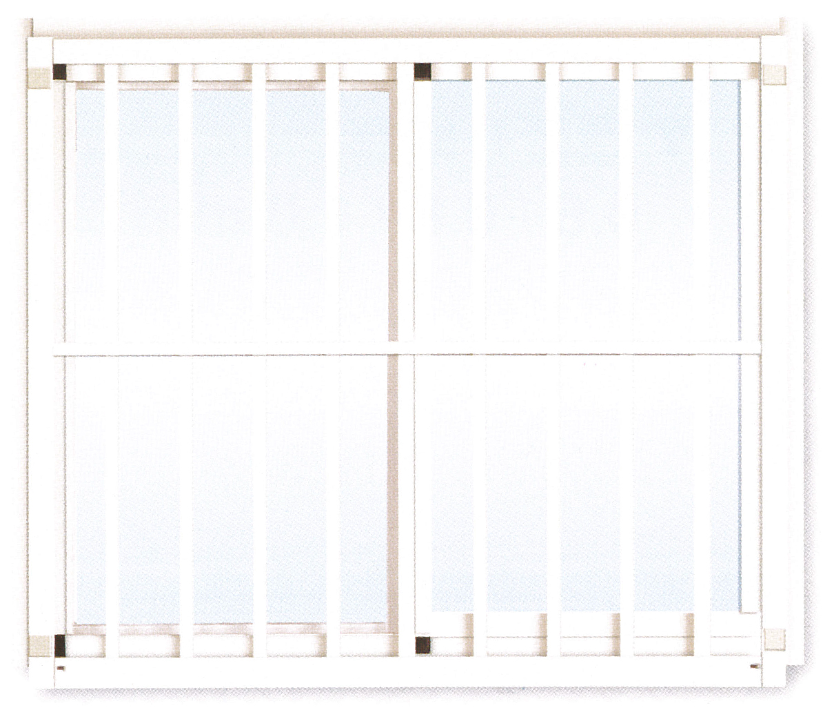 搭鐵厝免修邊專用(防盜鋁窗)
