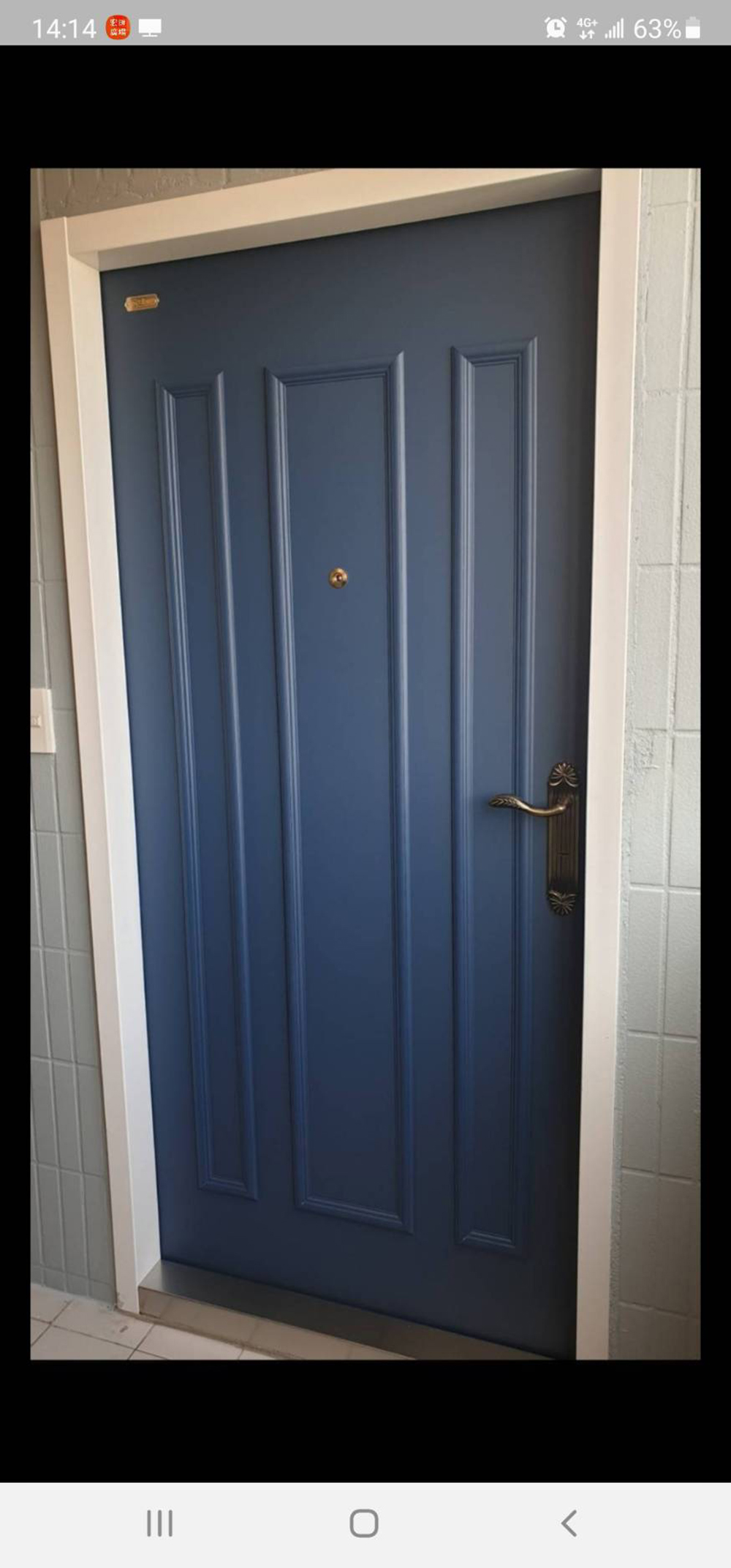 大鑅精品門-雙色單玄關門組