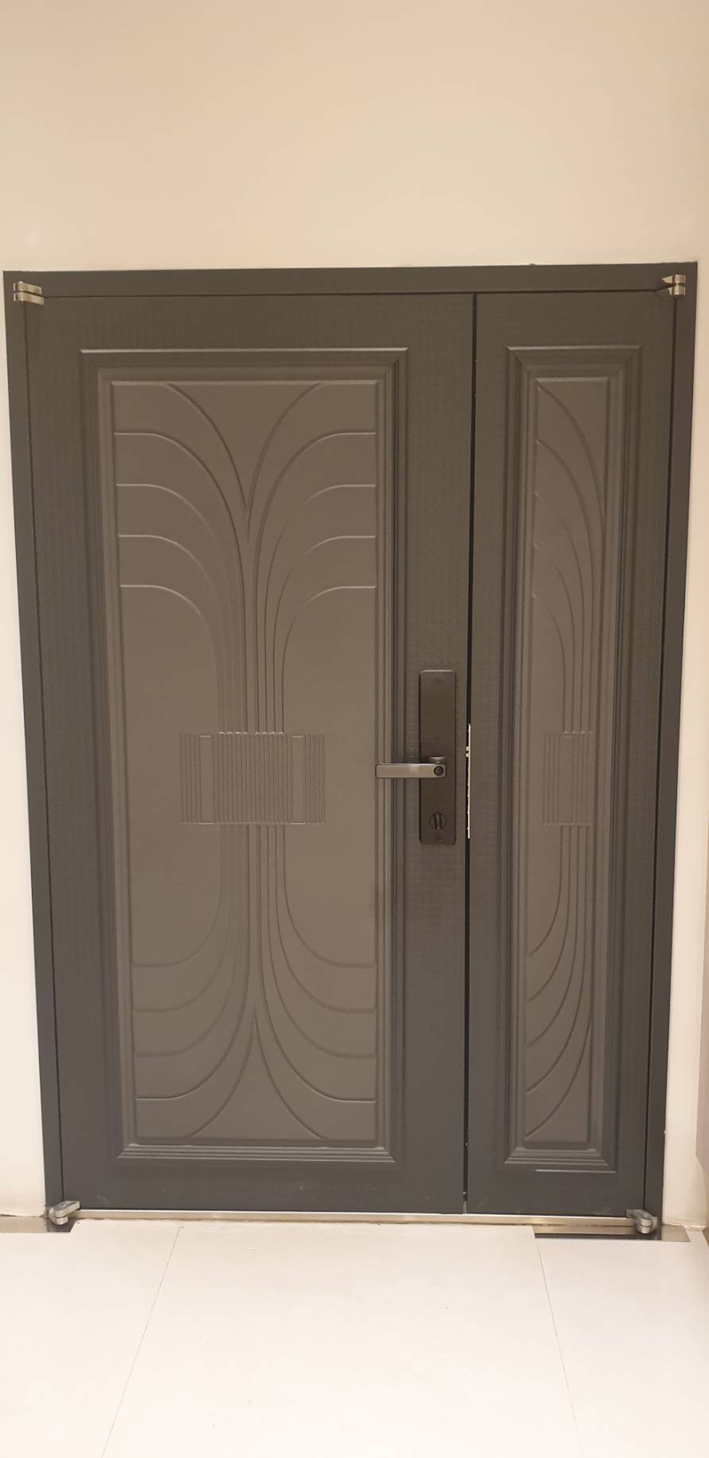 大鑅精品門-DR08-602壓花子母內玄關