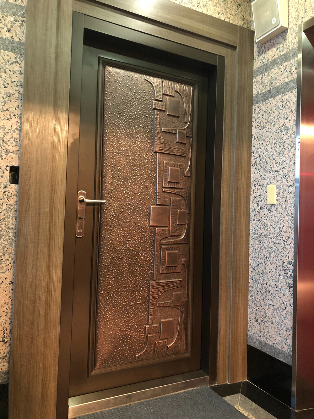 大鑅精品門-鑄鋁單玄關門