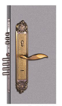 DR-1典雅鍛造防暴七段鎖