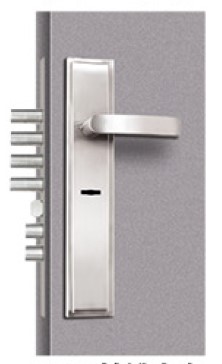 DR-5精緻白金防暴七段鎖