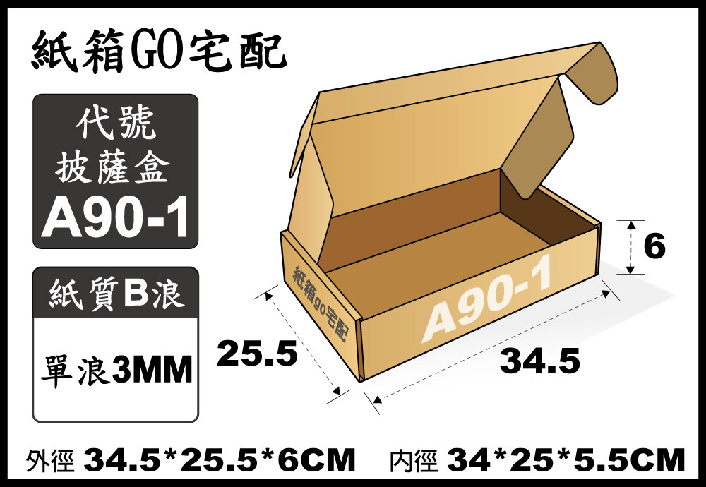 宅配紙箱-A90-1