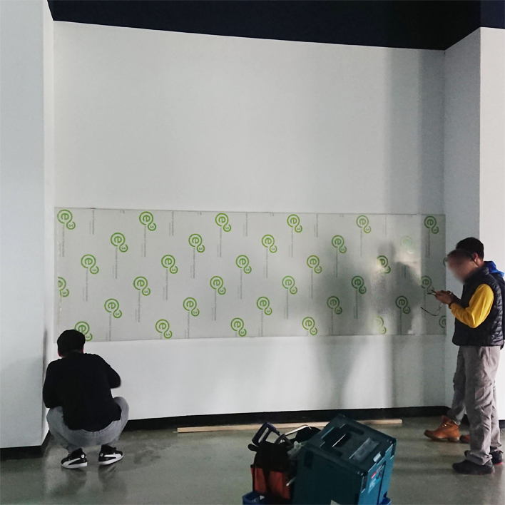 木製無框琺瑯投影板