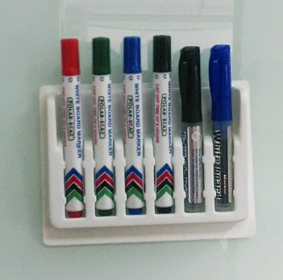 玻璃白板專用磁性筆座