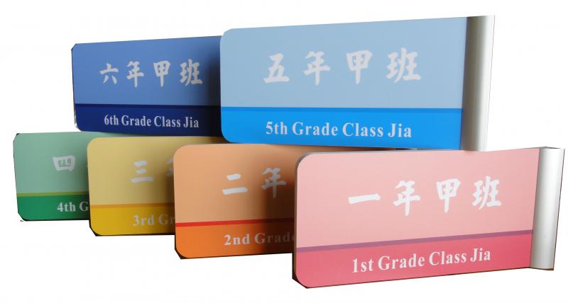複合式班級牌