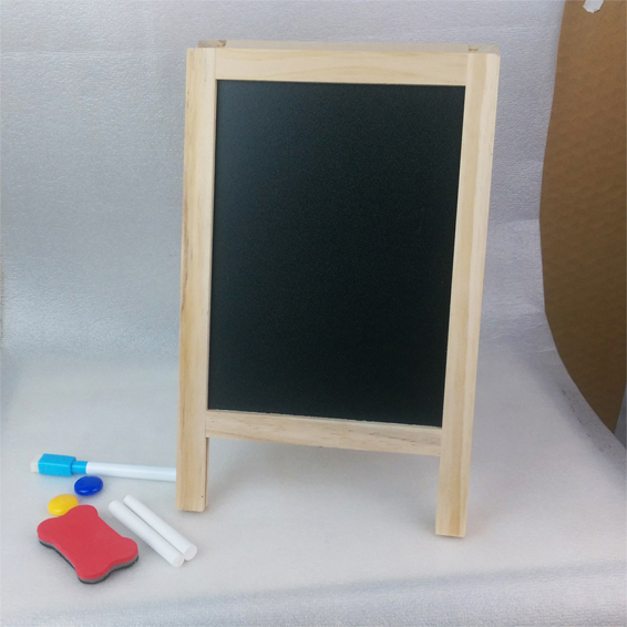 桌上型站立式黑白板