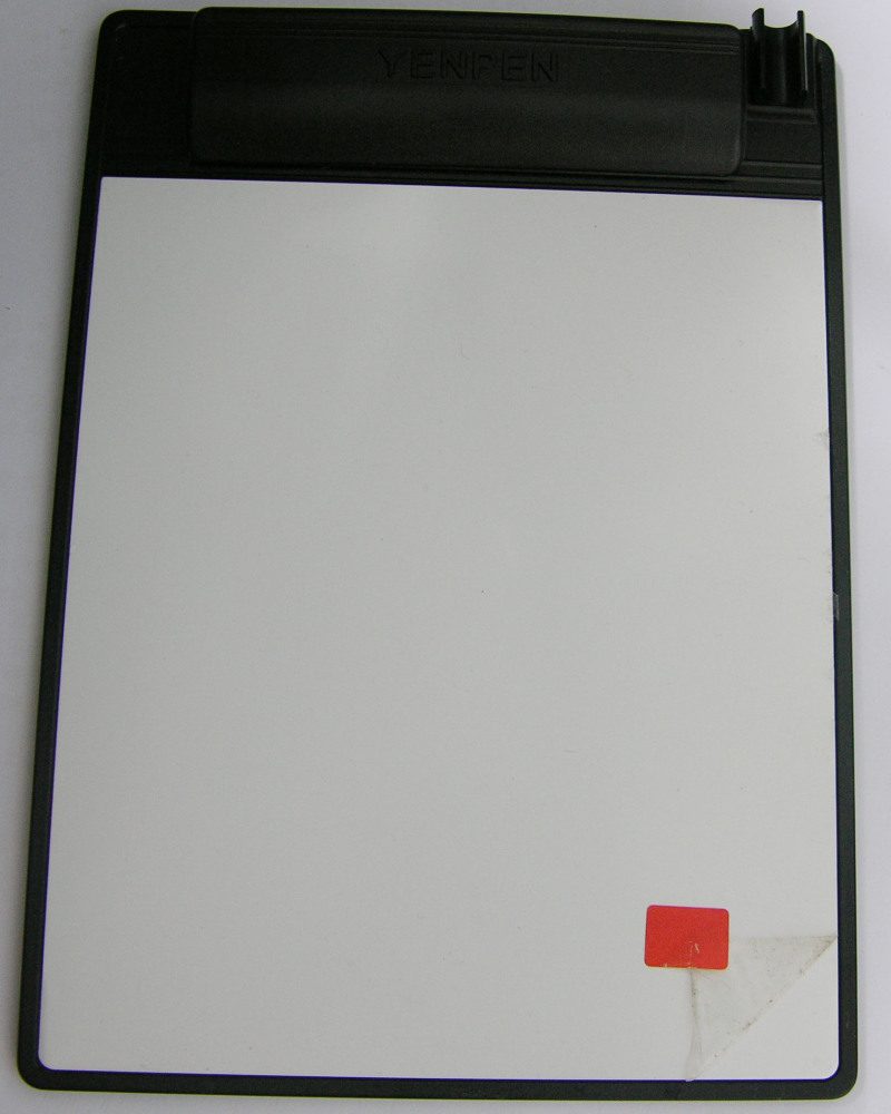 夾紙留言小白板