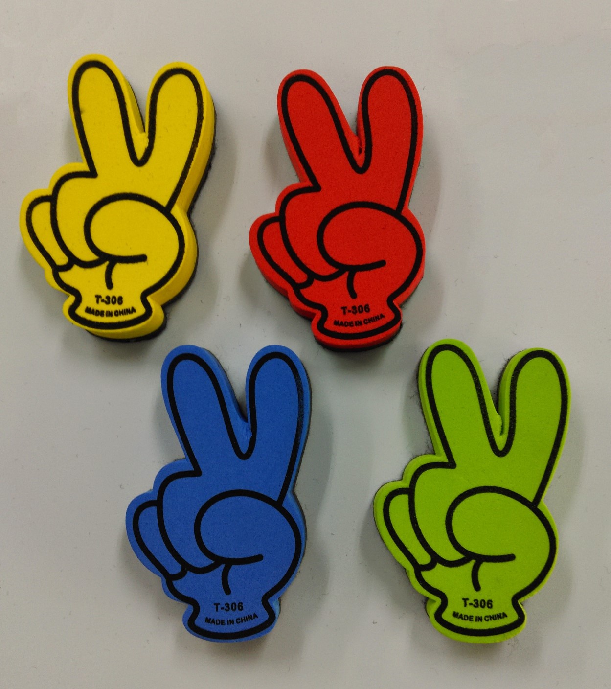 剪刀造型磁性板擦