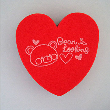 愛心造型磁性板擦
