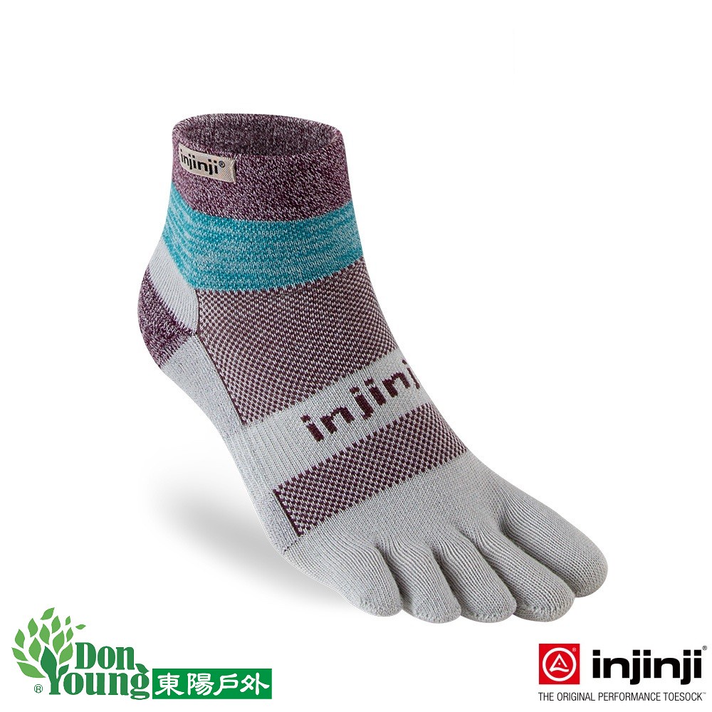 【injinji】Trail野跑避震吸排五趾短襪