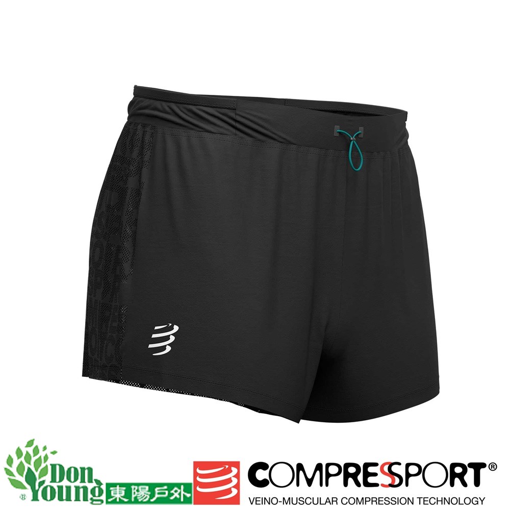 【COMPRESSPORT瑞士】男款可調式雙層飄褲