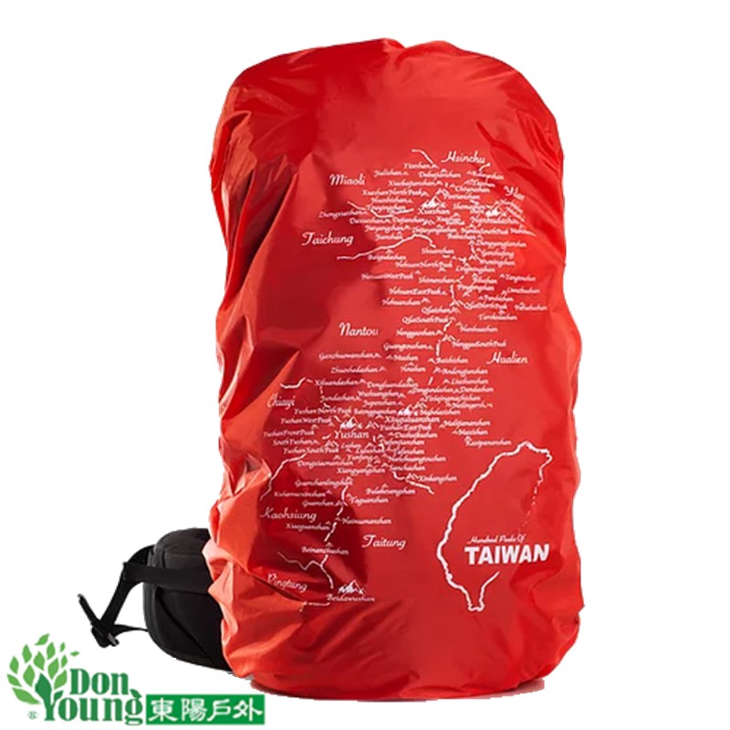 【德比客】台灣百岳地圖背包套(彩繪版)