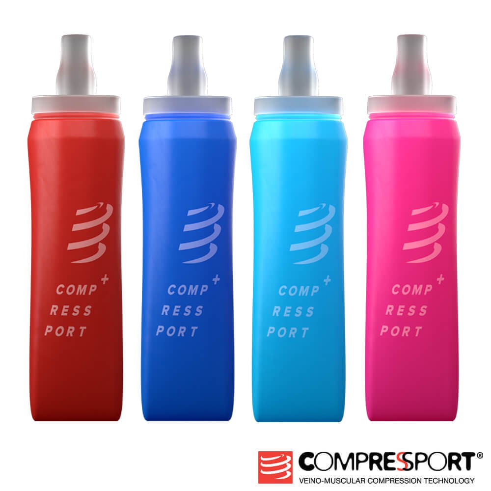 【COMPRESSPORT瑞士】無吸管軟水壺