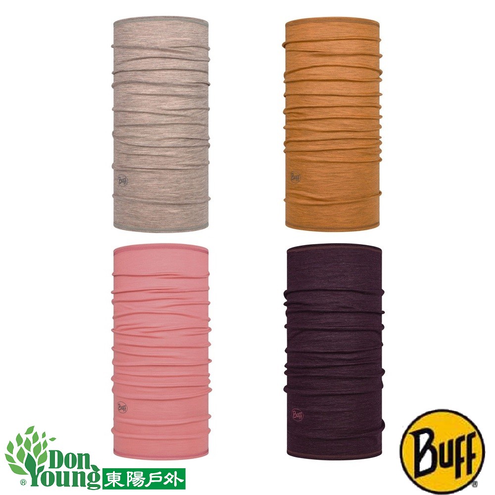 【西班牙BUFF】美麗諾羊毛素色頭巾