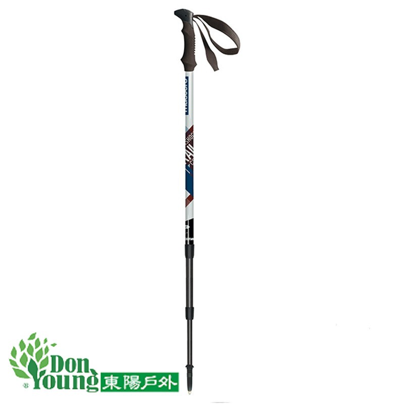【義大利MASTERS】鋁合金超輕避震登山杖/特價超值款/止滑EVA握把MA01S0716(單支)