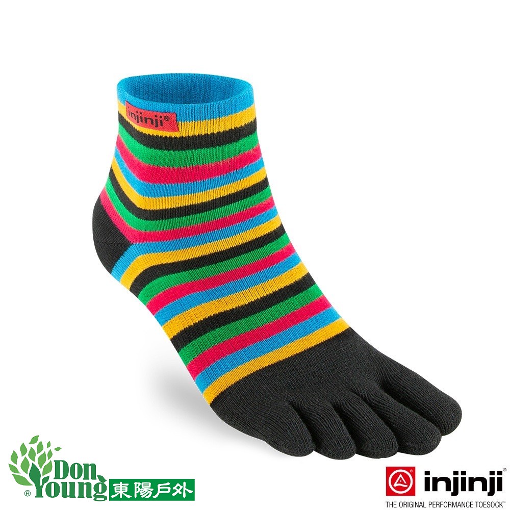 【injinji】Sport多功能吸排五趾短襪