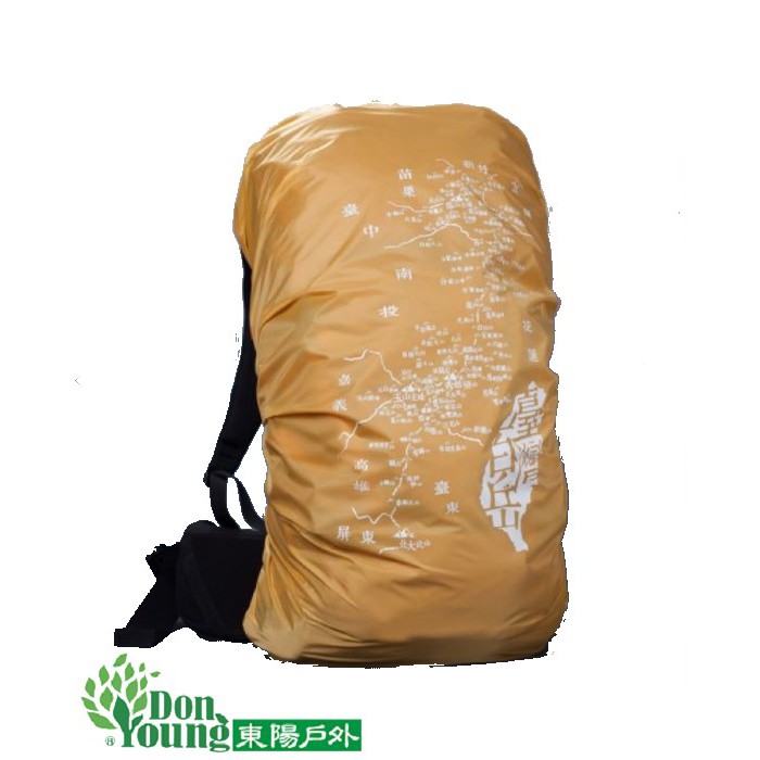【德比客】（加大中文版）台灣百岳地圖防水背包套