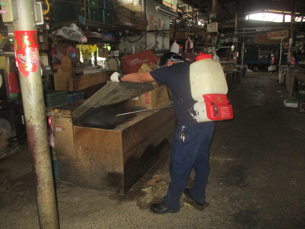 市場病媒防治施工