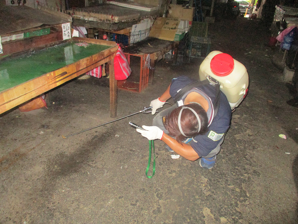 市場病媒防治施工