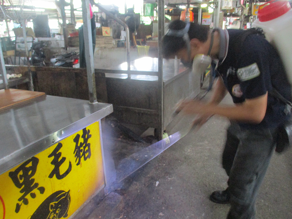 市場病媒防治施工