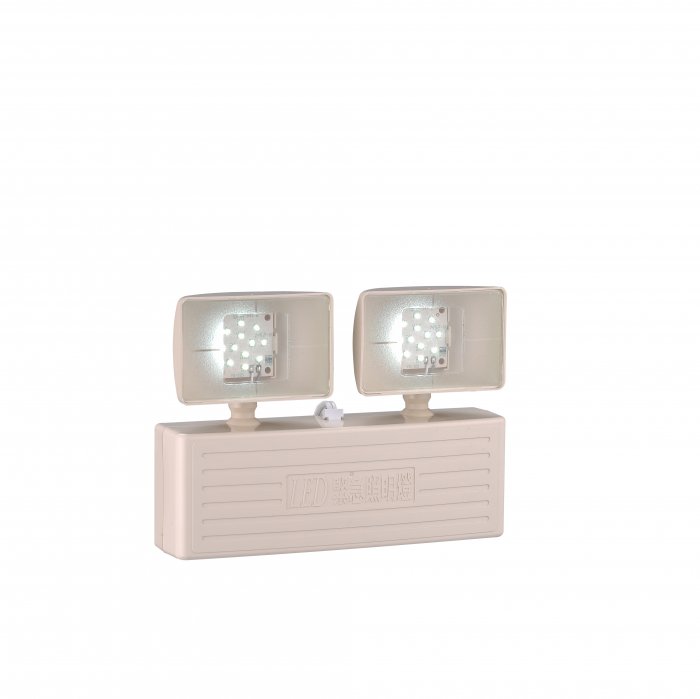 LED緊急照明燈(塑製)壁掛雙燈(SH-24BS)