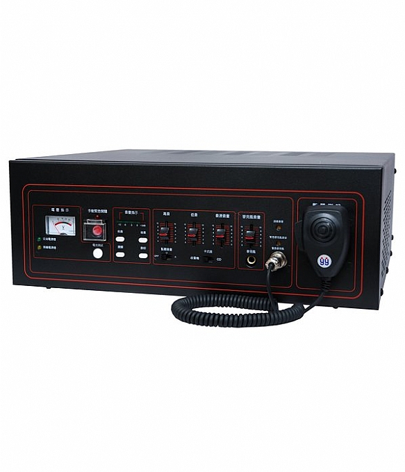 火災廣播主機-全區(桌上型)300~600W