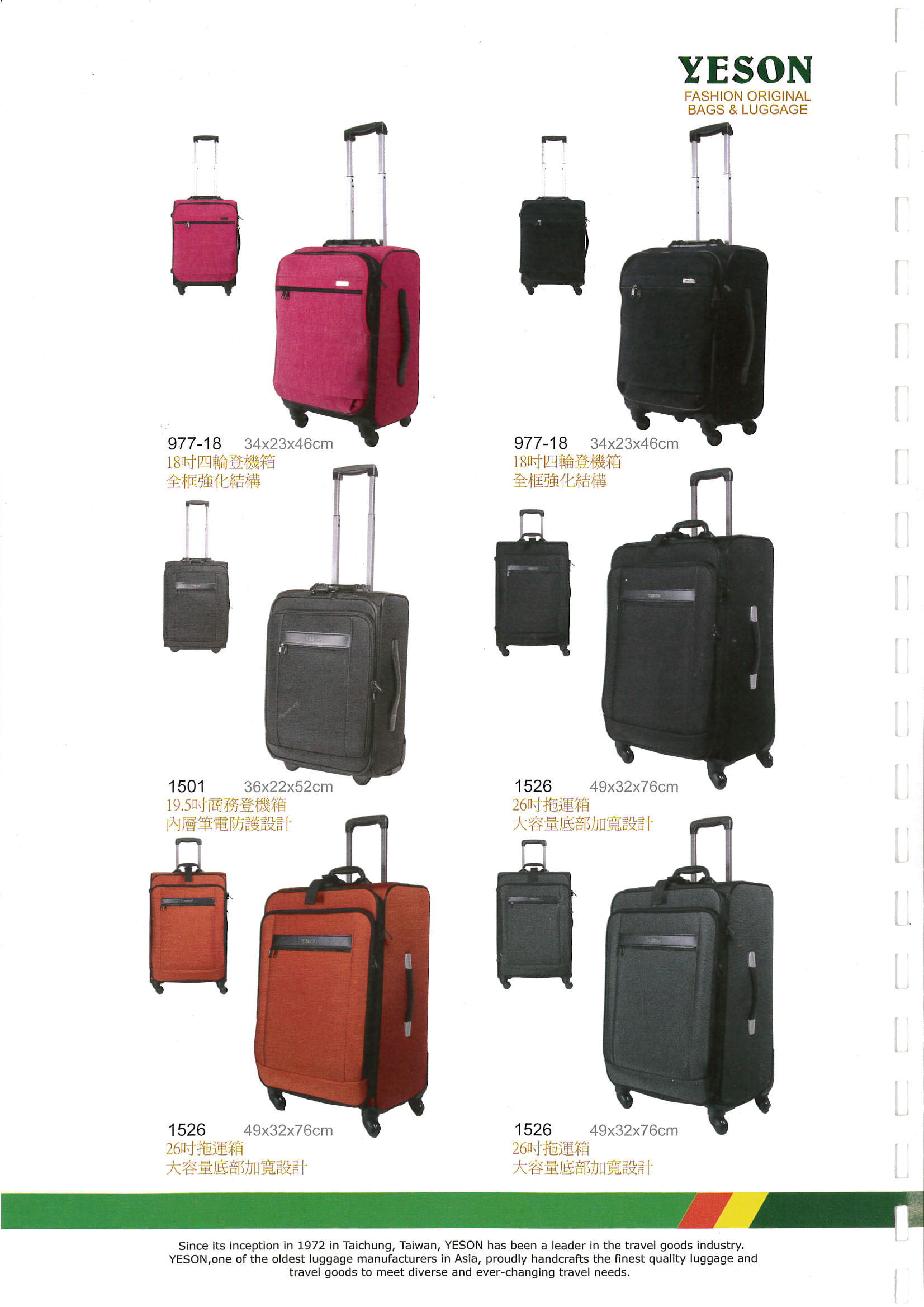 YESON專業行李箱