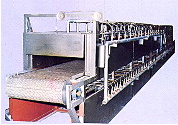 瓦斯加熱輸送烘烤盤