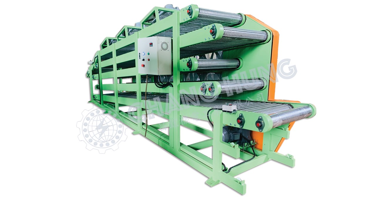 多層式捲取不鏽鋼網帶輸送機