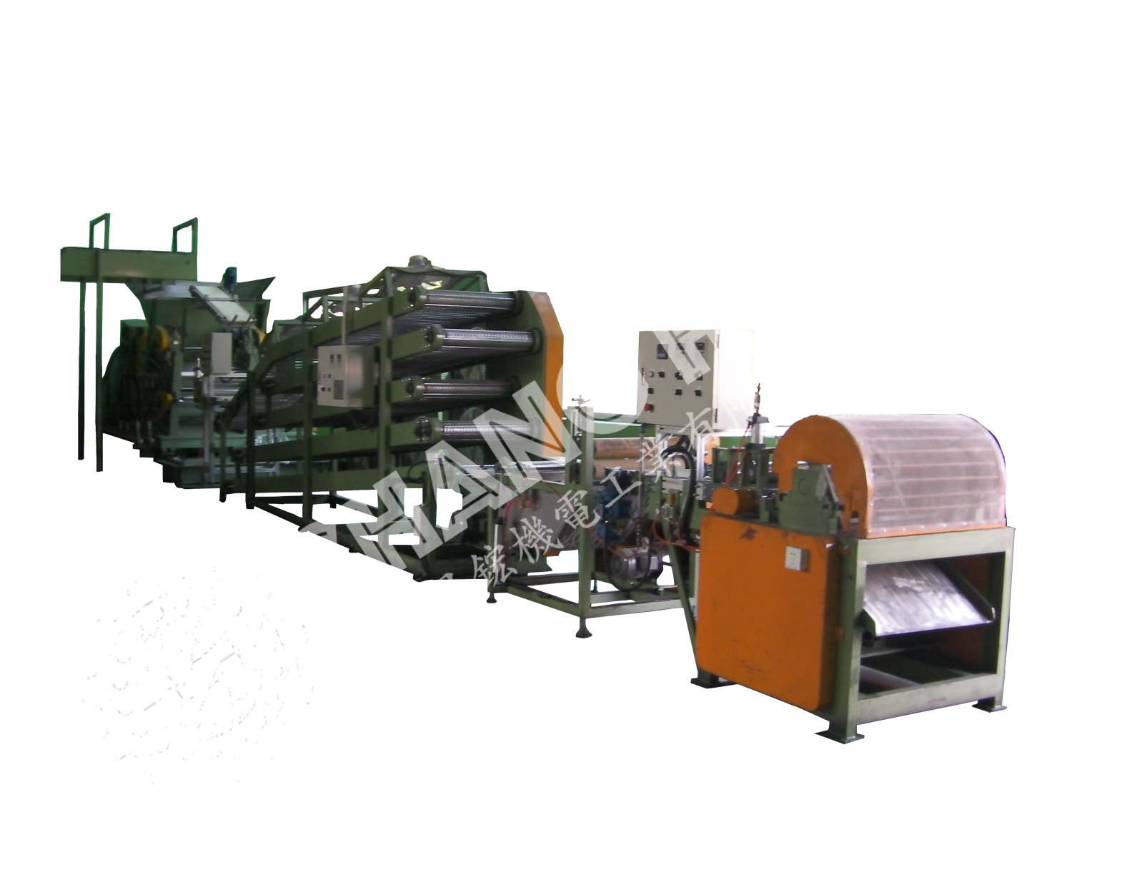 橡膠冷卻上粉設備