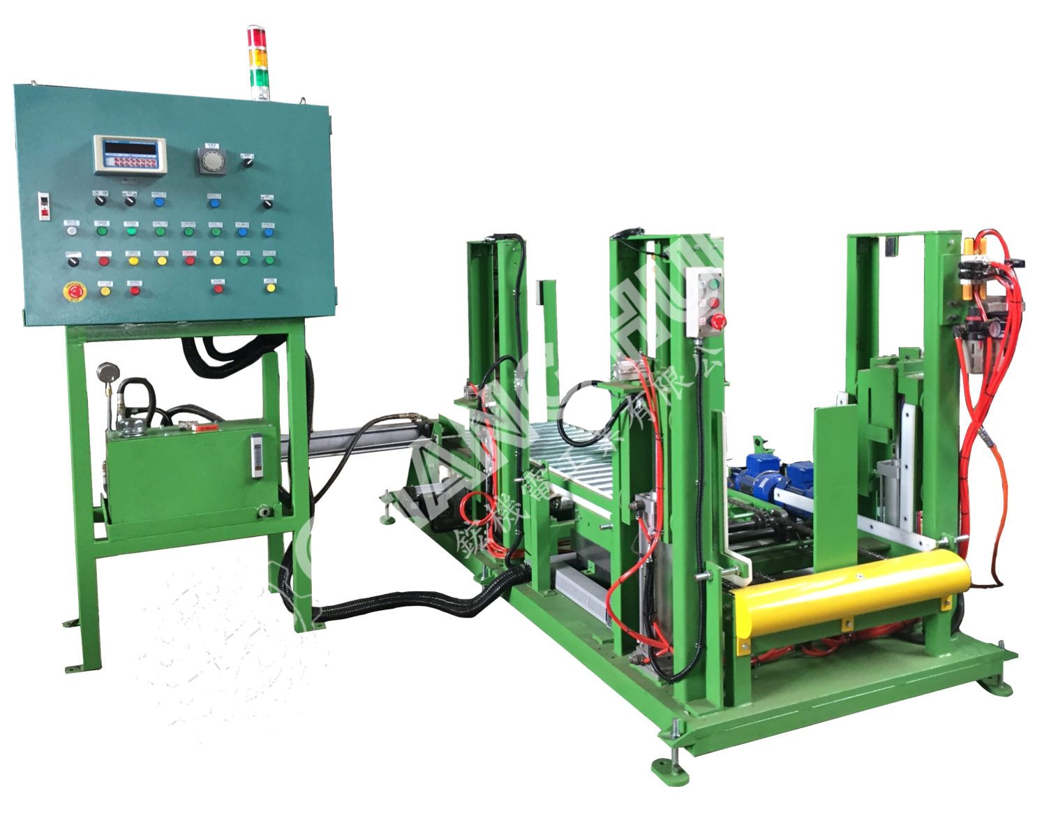 放籃疊料自動設備