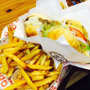 L型漢堡紙(實例參考)