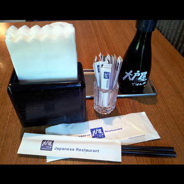 單光紙、筷套、濕紙巾(扁)、牙籤