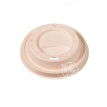 80口徑紙漿杯蓋(原色)