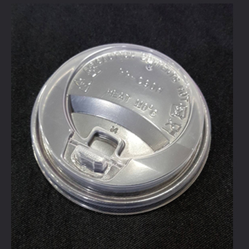 90口透明推嘴凸蓋12-16oz