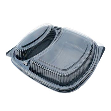 OPS-C82透明蓋+PP-D82二格餐盒底