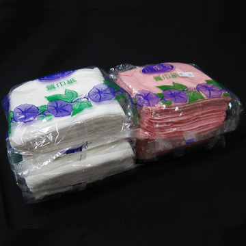 餐巾紙9X8紅小潔香