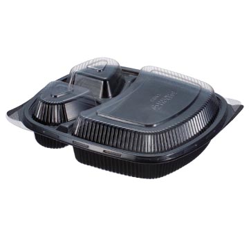 OPS-C83透明蓋+PP-D83三格餐盒底