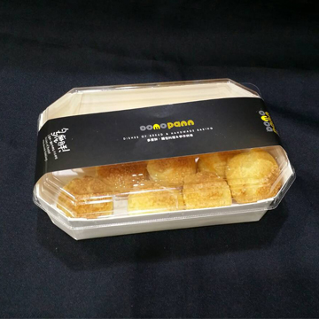 八角木紋單格盒