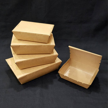 牛皮自扣餐盒1-4號